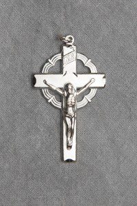 LCUSA Crucifix With Wreath (Silver)